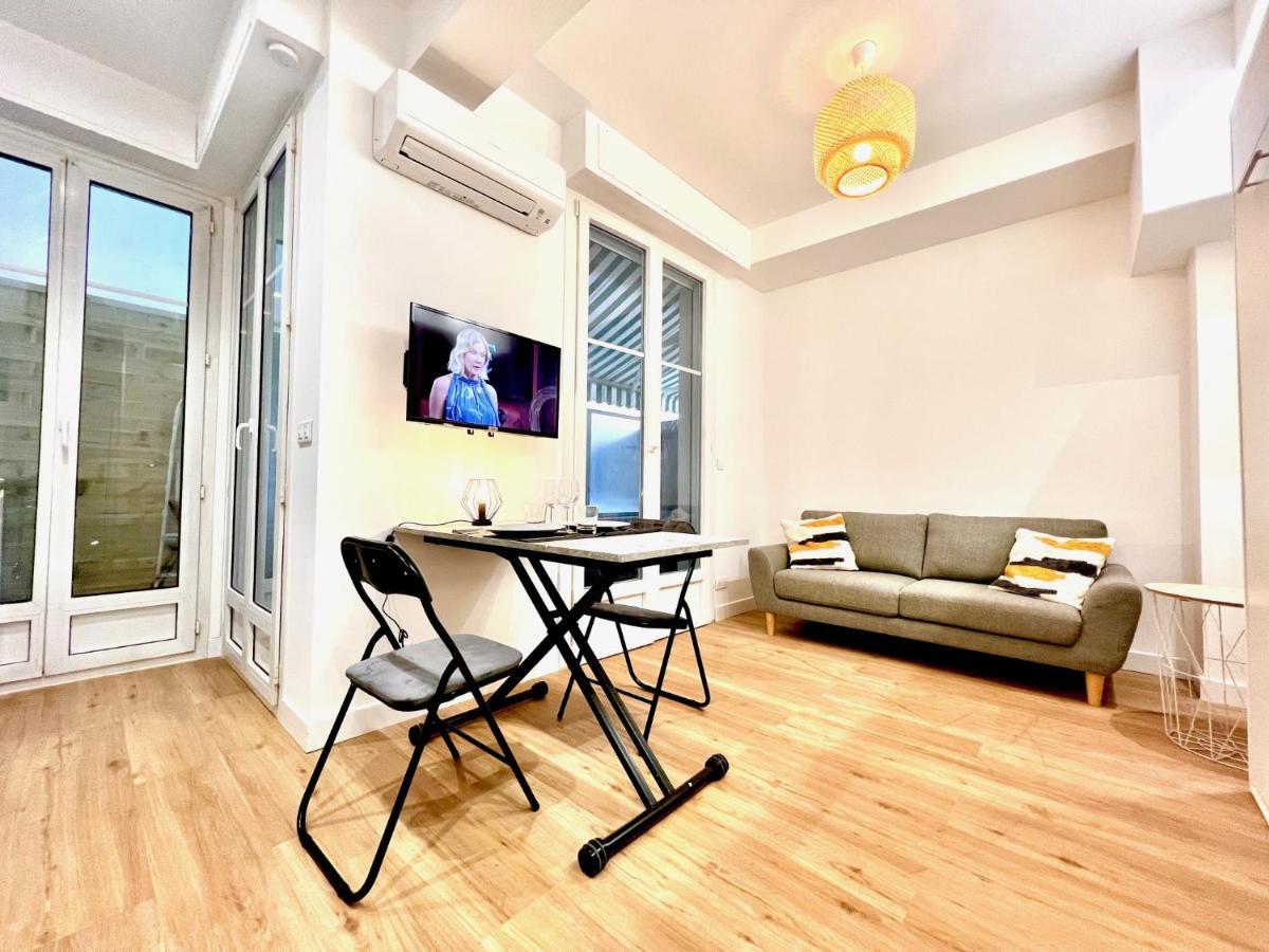 Aparthotel Riviera Superbe Studio Terrasse 100M Promenade Des Anglais Carre D'Or Terrasse Meyerbeer Nisa Exterior foto