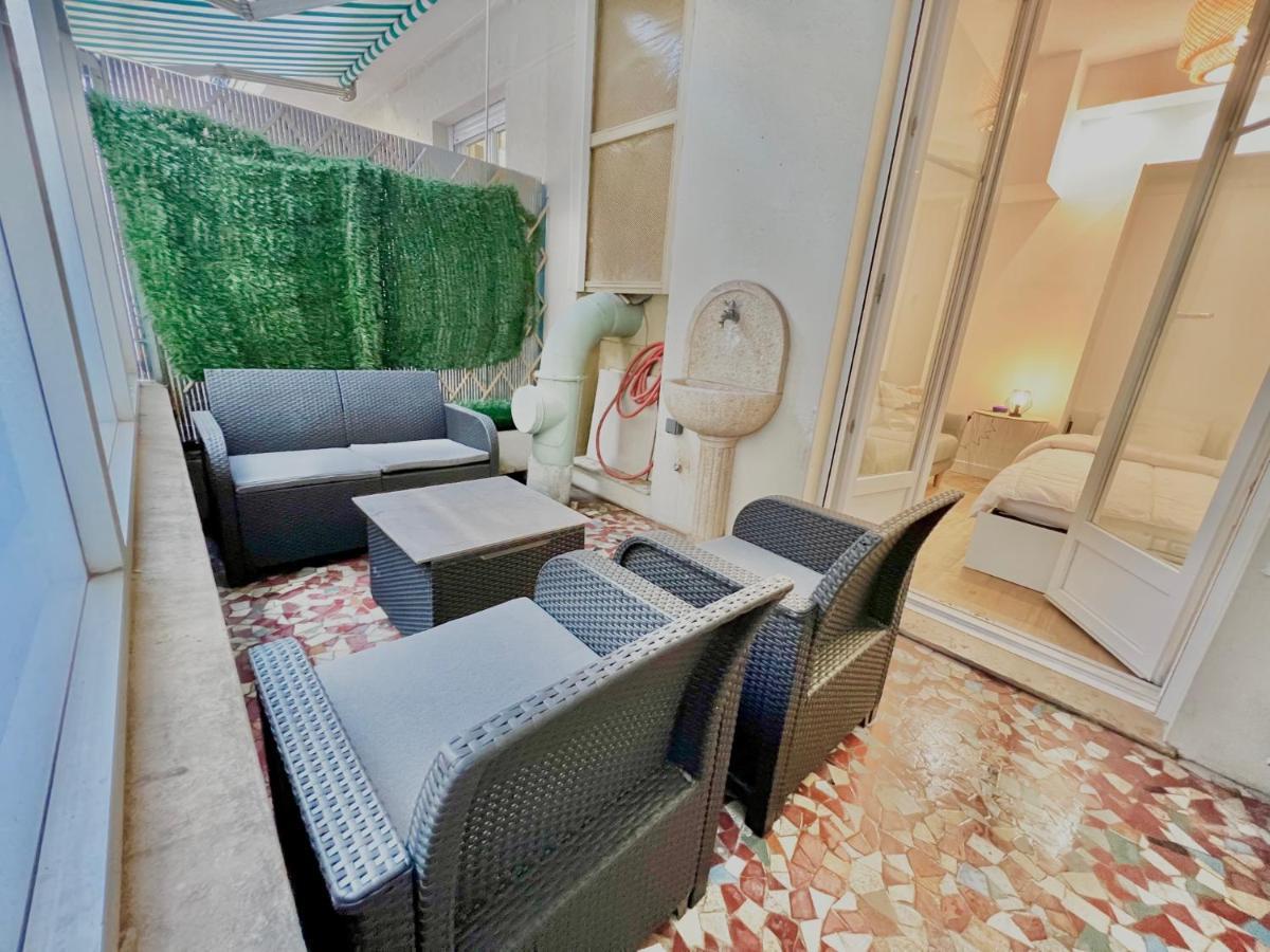 Aparthotel Riviera Superbe Studio Terrasse 100M Promenade Des Anglais Carre D'Or Terrasse Meyerbeer Nisa Exterior foto